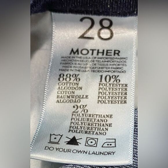 “Mother High Waisted Looker Stretch Jeans 28x30 Night Moves - EUC, Trendy!” - Picture 10 of 10